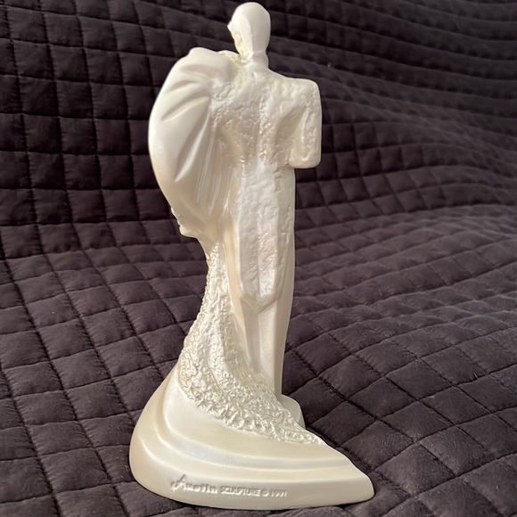 VTG~Cake Topper~ “Our Day” Art Deco~Bride and Groom Figurine by Alexander Daniel - Picture 3 of 9